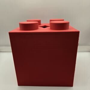 Lego tissue box cover, 3d Printed Art.
